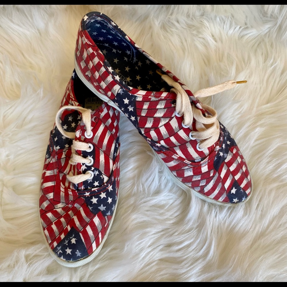 American Flag Tennis Shoes